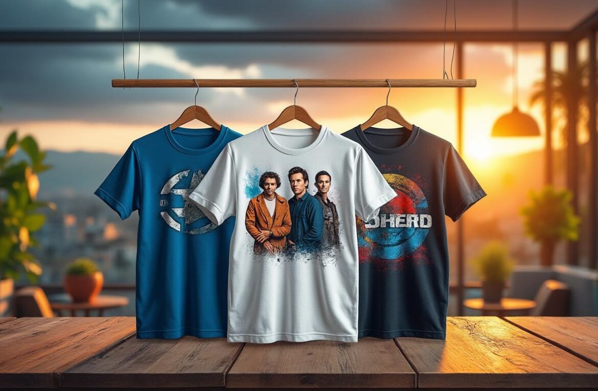 Les tendances des t shirts série TV pour les fans de culture pop