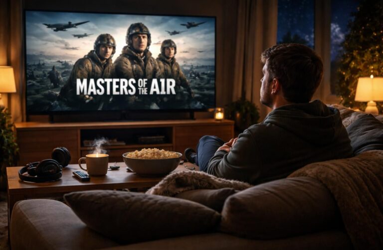 découvrez l'expérience immersive unique de regarder masters of the air en ligne depuis le confort de votre domicile, avec un streaming haute qualité et une immersion totale dans l'univers de la série.