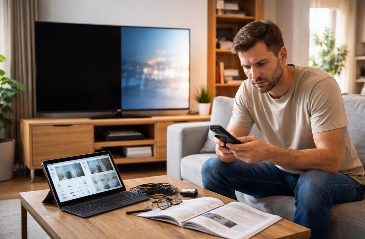 découvrez les solutions efficaces pour réparer un écran à moitié sombre sur votre tv samsung et améliorer ses performances.