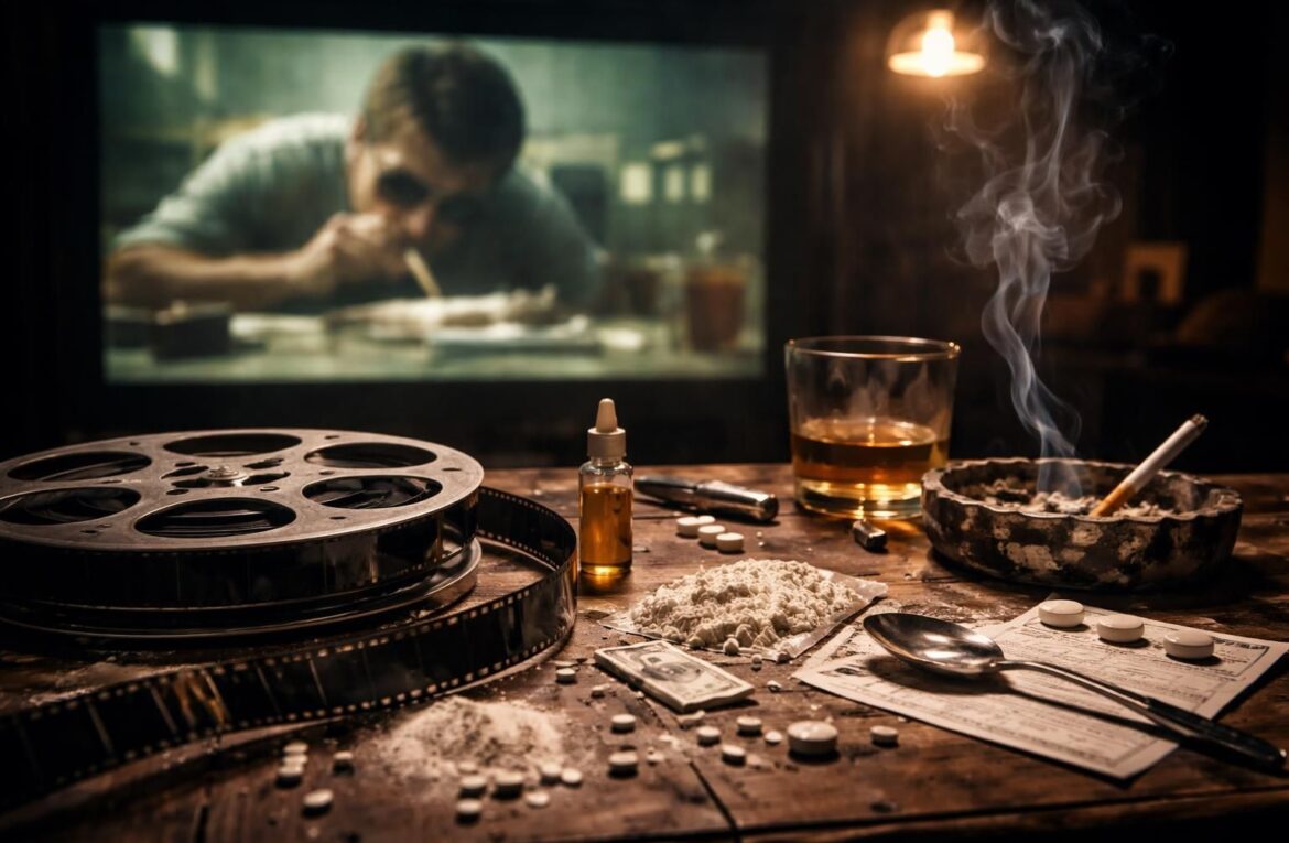 découvrez notre critique approfondie des films cultes sur la drogue, explorant le contraste entre art cinématographique et réalité sociale.