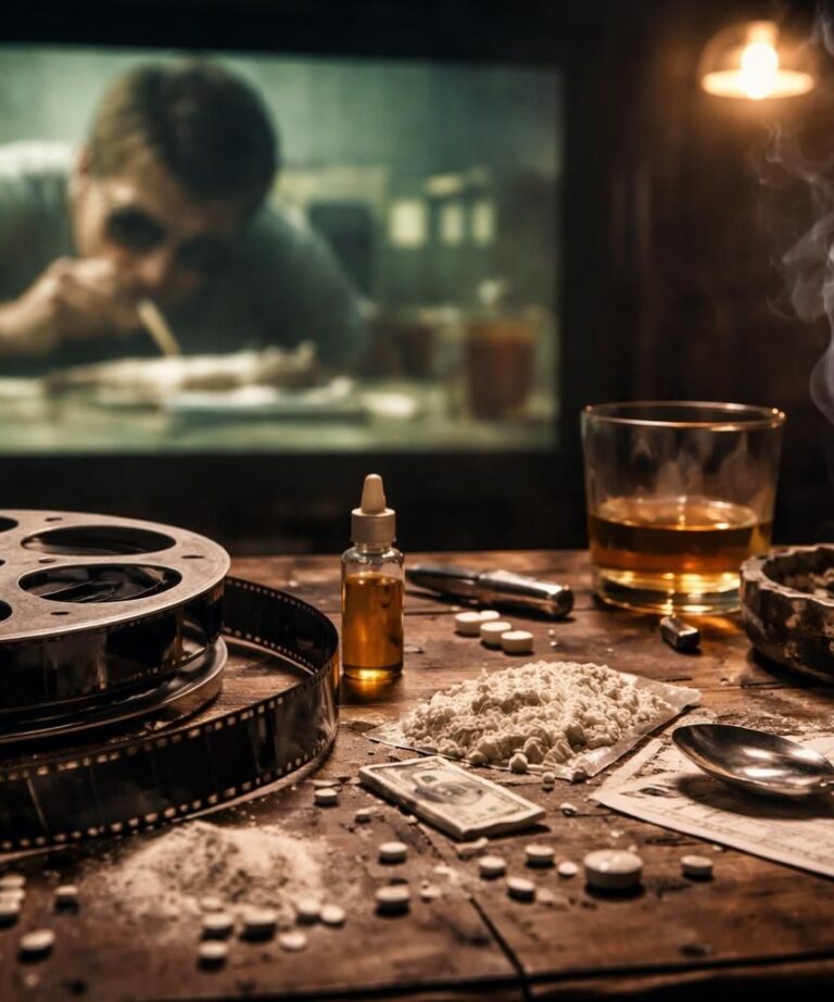 découvrez notre critique approfondie des films cultes sur la drogue, explorant le contraste entre art cinématographique et réalité sociale.