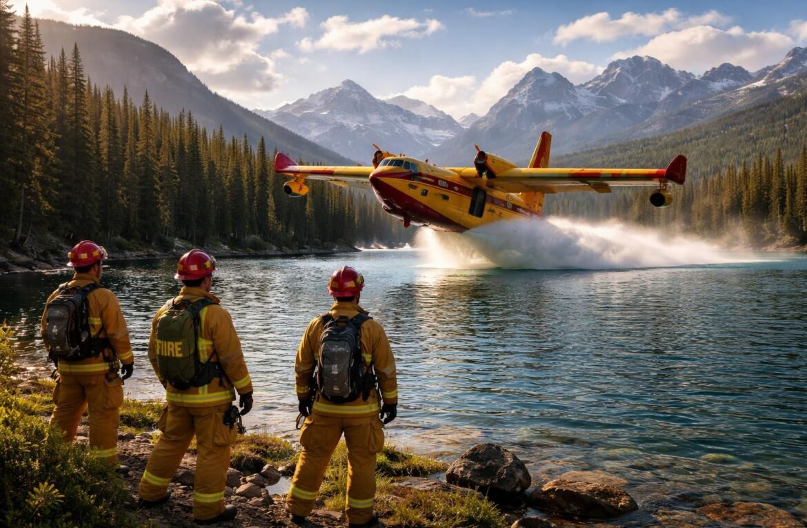 découvrez le documentaire captivant sur le canadair, un hommage émouvant aux héros du ciel qui luttent contre les incendies avec courage et dévouement.
