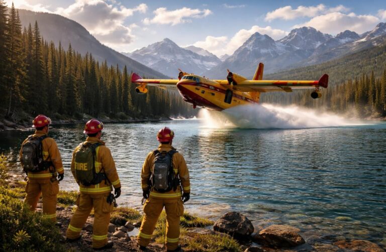 découvrez le documentaire captivant sur le canadair, un hommage émouvant aux héros du ciel qui luttent contre les incendies avec courage et dévouement.