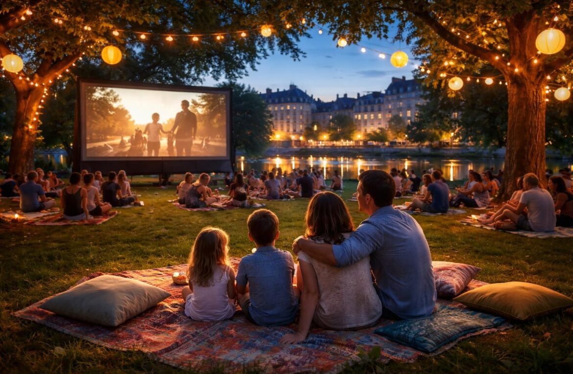 découvrez les avantages du cinéma en plein air à nantes, une activité idéale pour les familles qui allie divertissement, convivialité et découverte en plein air.