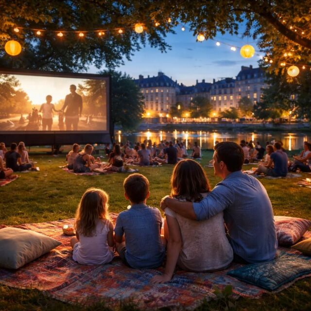 découvrez les avantages du cinéma en plein air à nantes, une activité idéale pour les familles qui allie divertissement, convivialité et découverte en plein air.