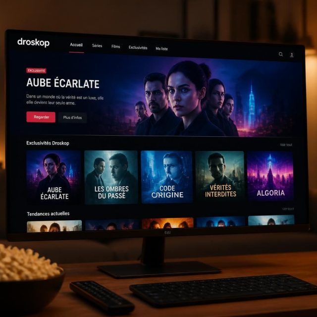 découvrez droskop, le site de streaming vidéo offrant des contenus exclusifs, une large sélection de films et séries pour tous les goûts, et une expérience utilisateur optimale.